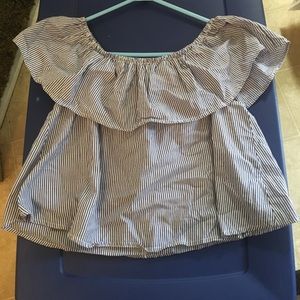 Blue and white Womens Shirt